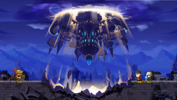 kMSt ver. 1.2.484 – Critias & Monster Battle! Fallen-kings-castle-entrance